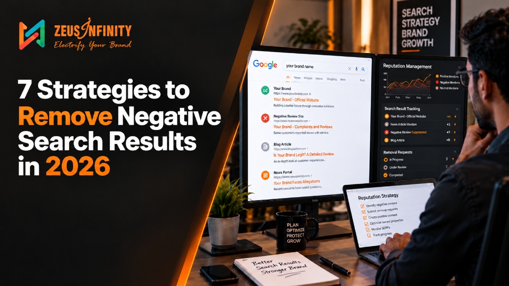 7 Strategies to Remove Negative Search Results in 2026